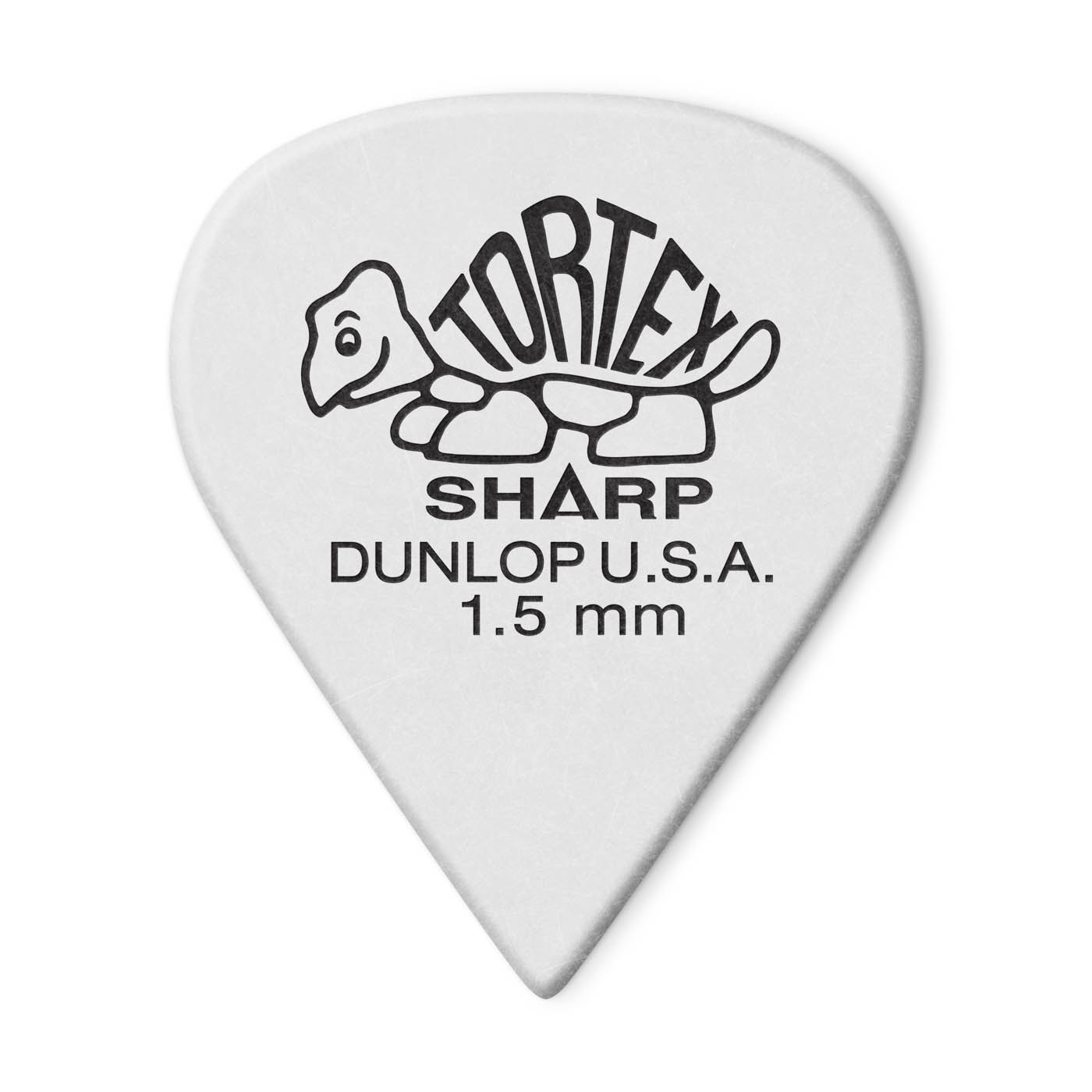 Dunlop 412 1.5 Tortex Sharp Медиатор, толщина 1,5мм, 