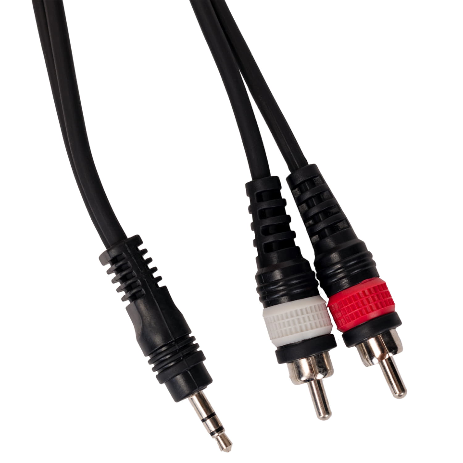 ROCKDALE XC-001-1M - Готовый компонентный кабель, разъёмы stereo mini jack папа (3,5) x 2 RCA, 1 м.