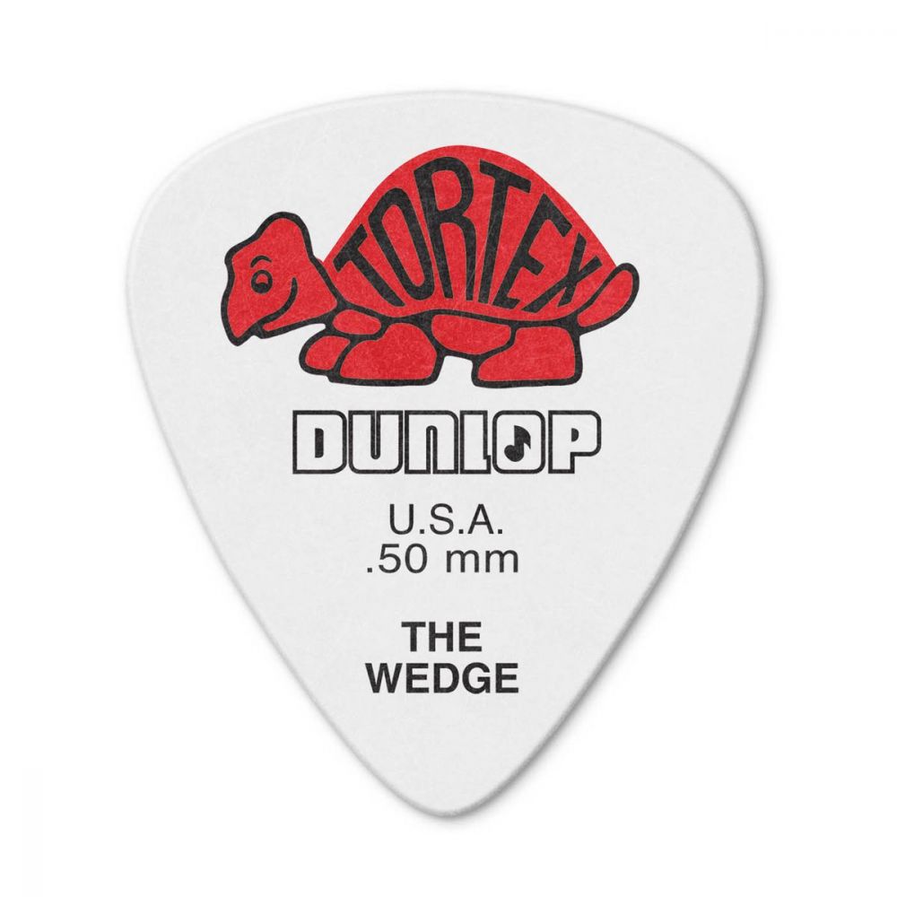 Dunlop 424.50 Tortex Wedge Медиатор, толщина 0,50мм