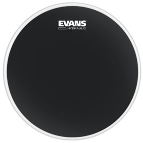 EVANS BD22HBG Hydraulic Black 22" Пластик для бас барабана двойной черный