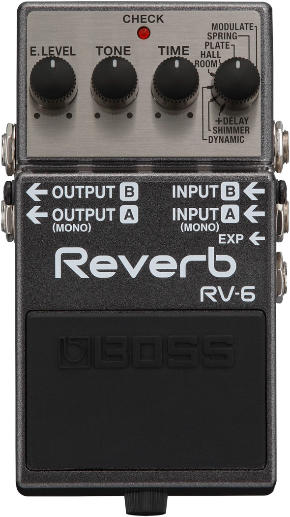 BOSS RV-6 гитарная педаль эффекта ревер
