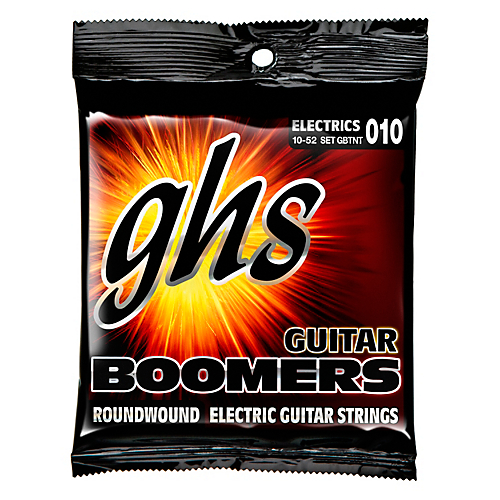 GHS Boomers GBTNT Струны для электрогитары; никелир.сталь; кругл.обмотка; (10-13-17-30-44-52)