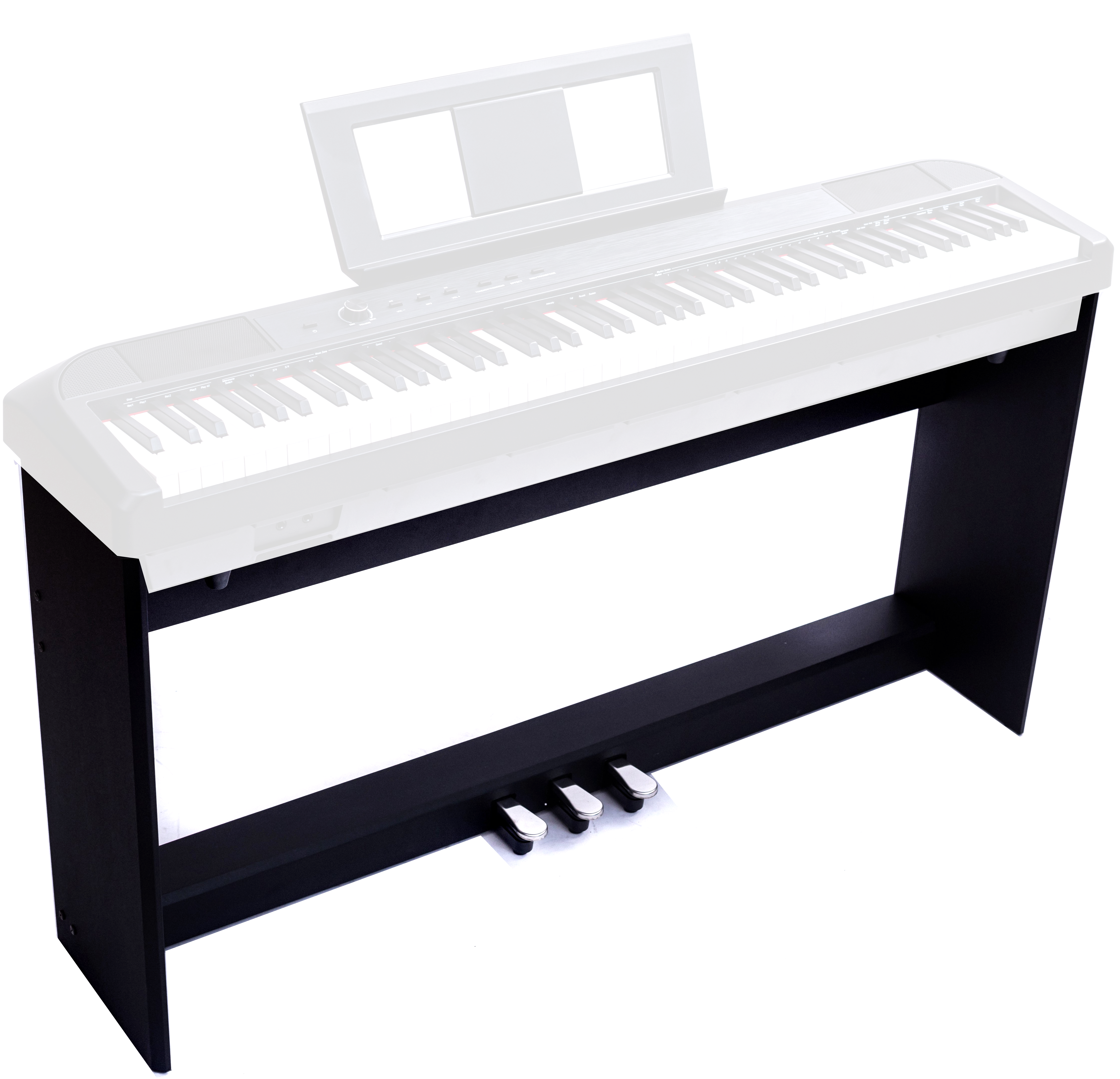 Stand for Beisite S-198 BK Pro Lite - Стойка с трёхпедальным блоком, цвет чёрный