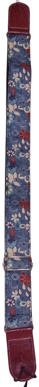 Ремень гитарный MCM MS013-005 Blue