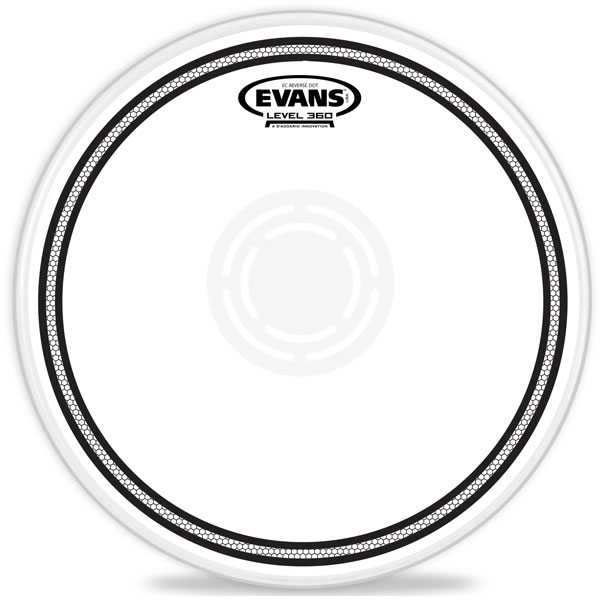 Evans B14ECSRD Edge Control Snare Пласт. для мал. бар. двойной с прозрачн. нап. с нижн. усиленным це