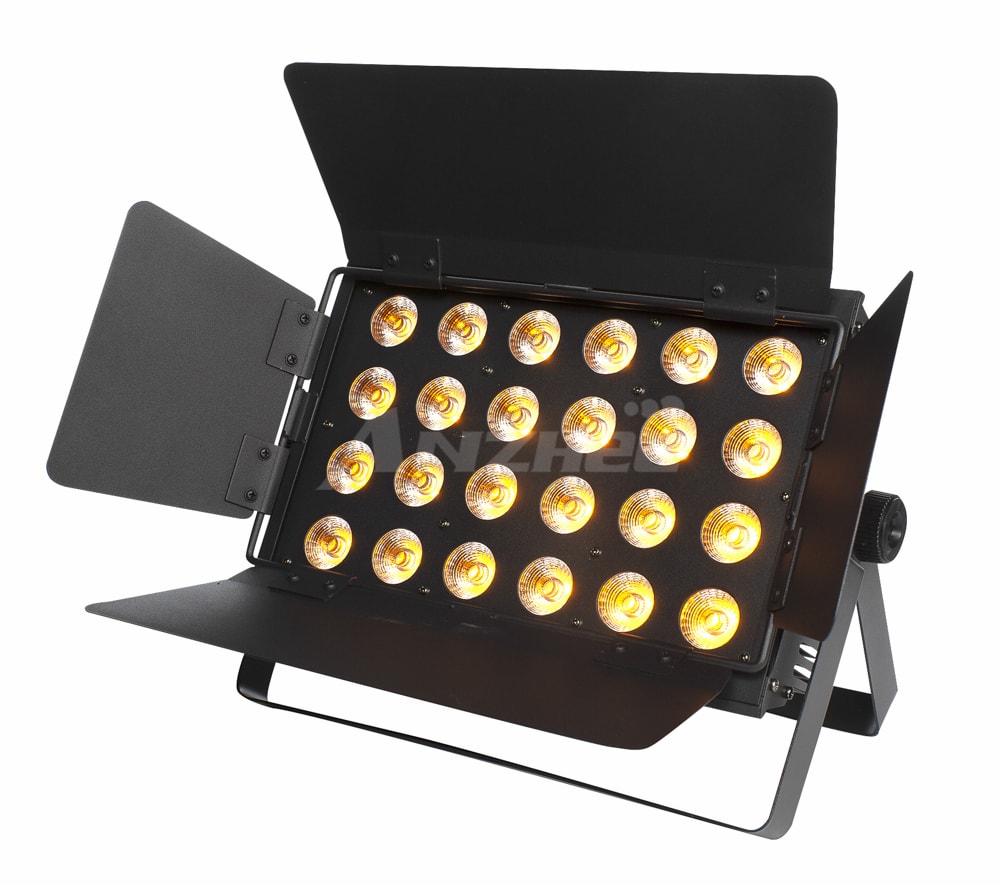 Anzhee W24x15 - Светодиодный прожектор. 24 шт. светодиодов по 15 Вт, RGBWA, 25° или 45° (на выбор)