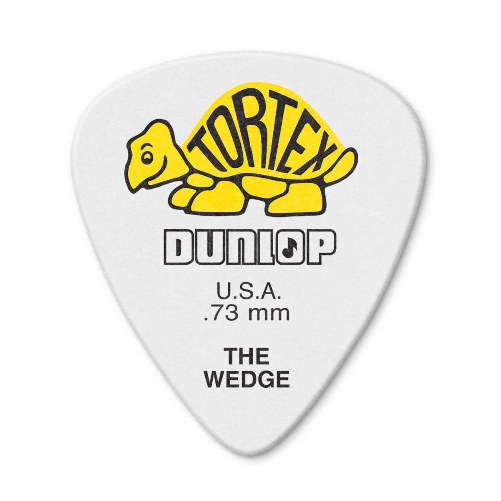 Dunlop 424.73 Tortex Wedge Медиатор, толщина 0,73мм