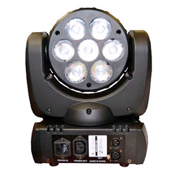 SHOWLIGHT MH-LED372W - светодиодная поворотная голова wash 7 х 12 Вт. osram RGBW LED