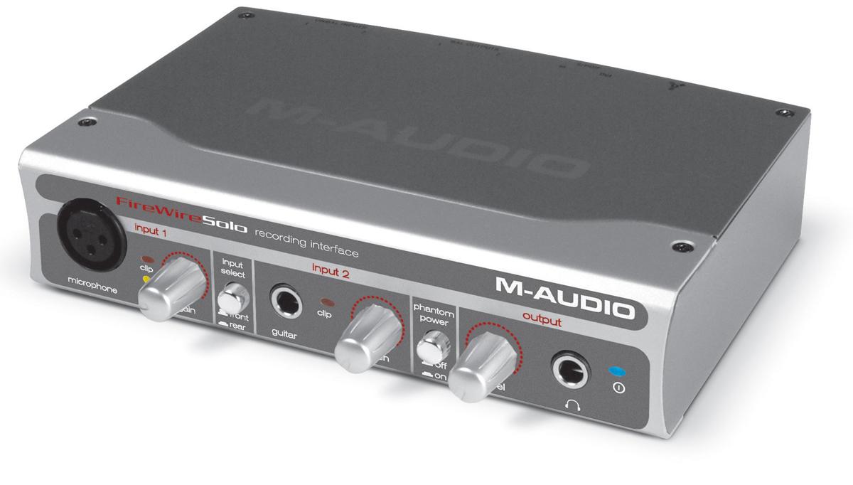 M-Audio FireWire Solo - Аудиоинтерфейс IEEE 1394 4