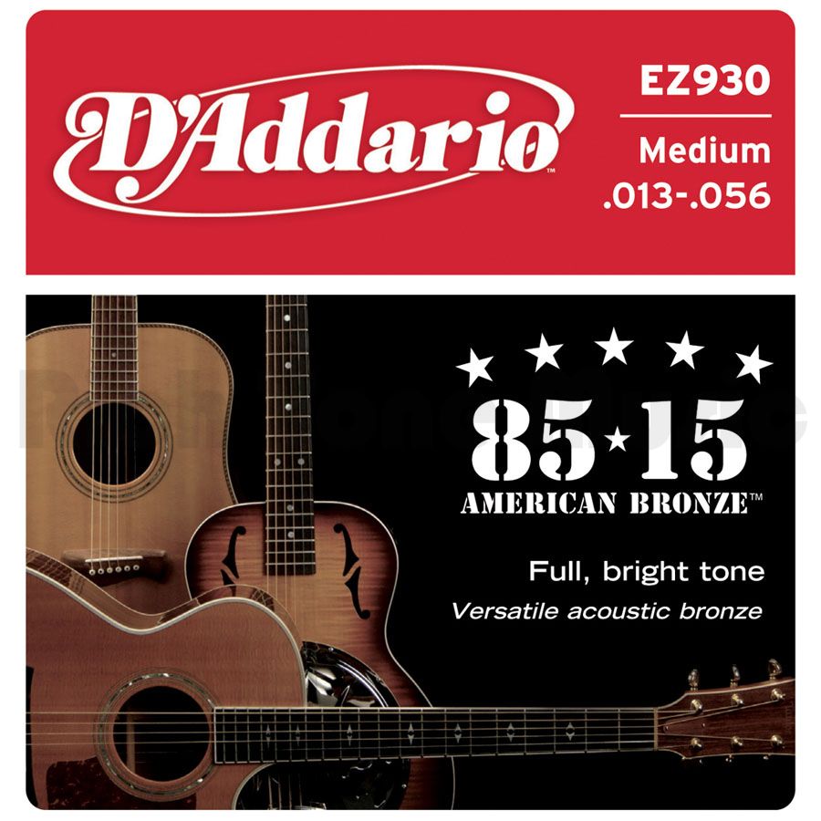 D'ADDARIO EZ930 Набор 6 струн для гитары акустик бронза 013-056