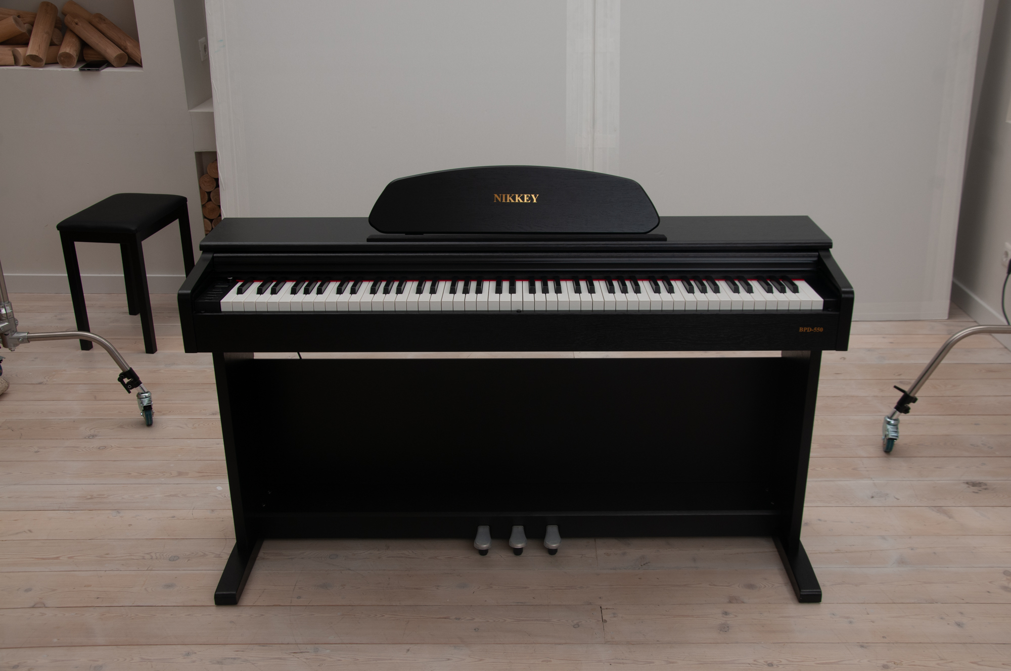NIKKEY BPD-550 BL - Цифровое пианино, чёрное