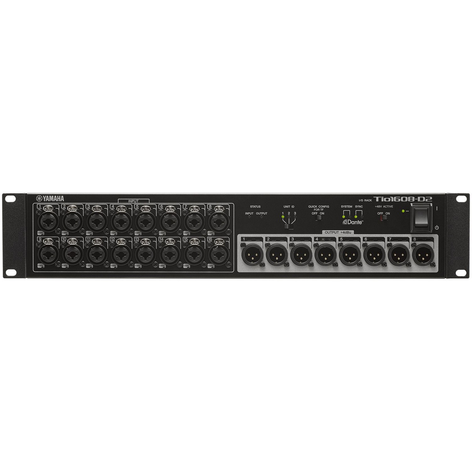 Yamaha Tio1608-D2 коммутационный блок(Стейджбокс) с интерфейсом Dante