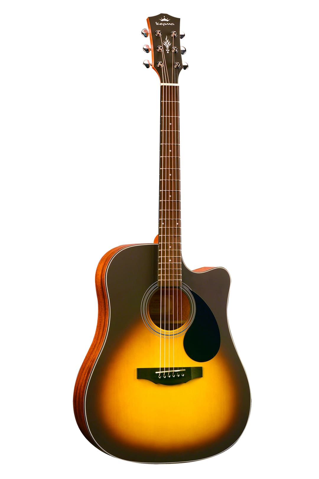 KEPMA EDC 3TSM акустическая гитара, цвет Sunburst матовый