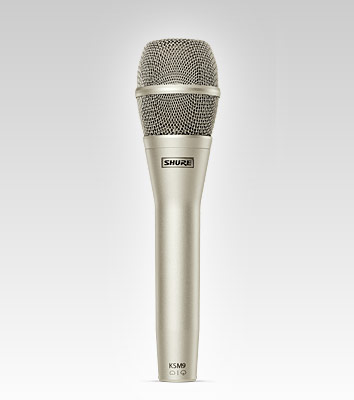 SHURE KSM9/SL конденсаторный вокальный микрофон (цвет 'шампань').