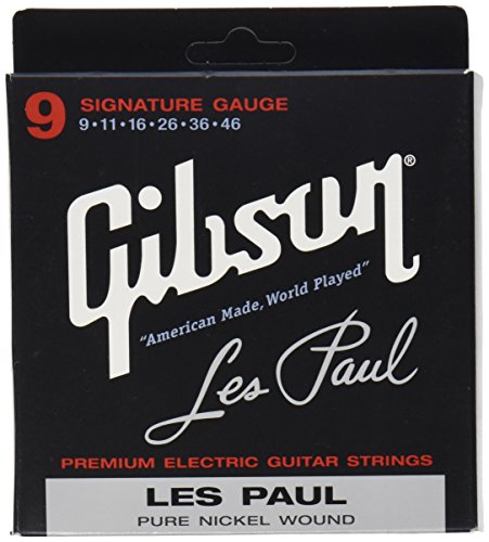 GIBSON SEG-LPS струны для электрогитары "Les Paul Signature" 9-46