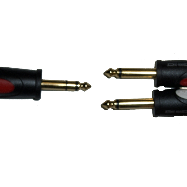 Die HARD DH540 - Проф. аудио кабель инсертный, стерео, 2х джек <-> стерео джек, длина 1.8 м