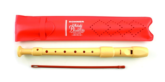 Hohner B9516 Блок-флейта сопрано, материал - пластик, немецкая система, 2 части, пластиковый пакет