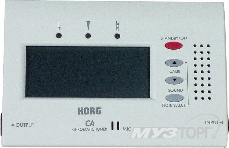 KORG CA40WD (V) цифровой хроматический тюнер