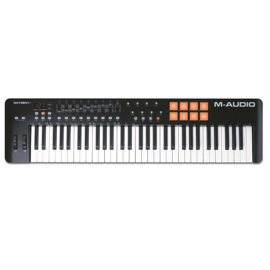 M-Audio Oxygen 61 Mk IV - 5-октавная (61 клавиша) динамическая MIDI клавиатура USB