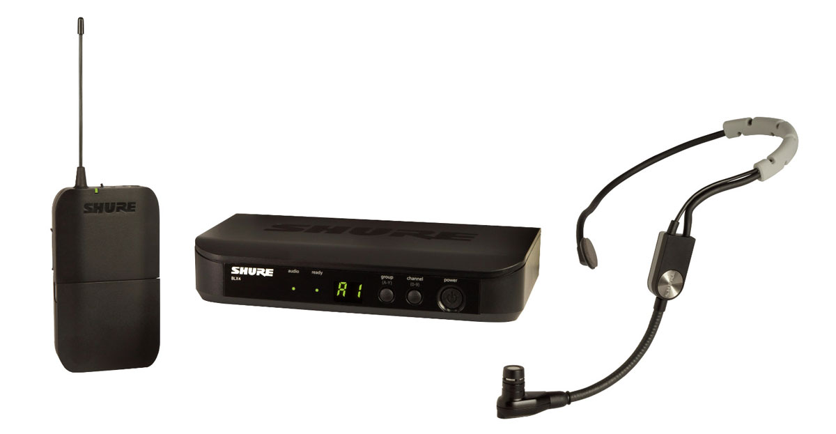 SHURE BLX14E/SM35 M17 - радиосистема головная с микрофоном SM35