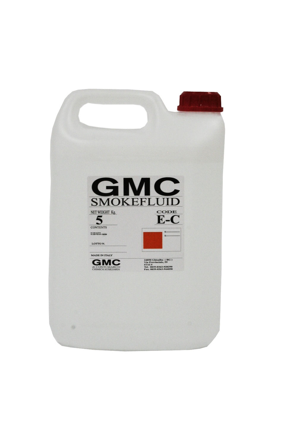 GMC SmokeFluid/EC - жидк. для дыма 5л медл. рассеивания