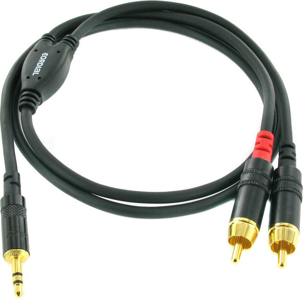 CORDIAL CFY 0,9 WCC - кабель 0,9 m стерео jack 3,5 mm x 2 RCA