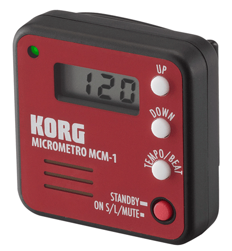 KORG MCM-1 микрометроном, цвет красный 
