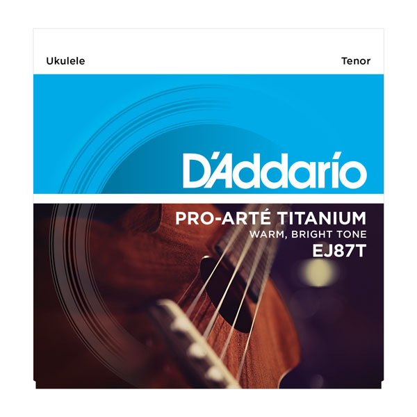 D'ADDARIO EJ87T струны для укулеле Tenor, серия Titanium
