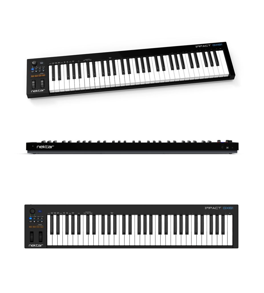 Nektar Impact GX61 - USB MIDI клавиатура, 61 клавиша