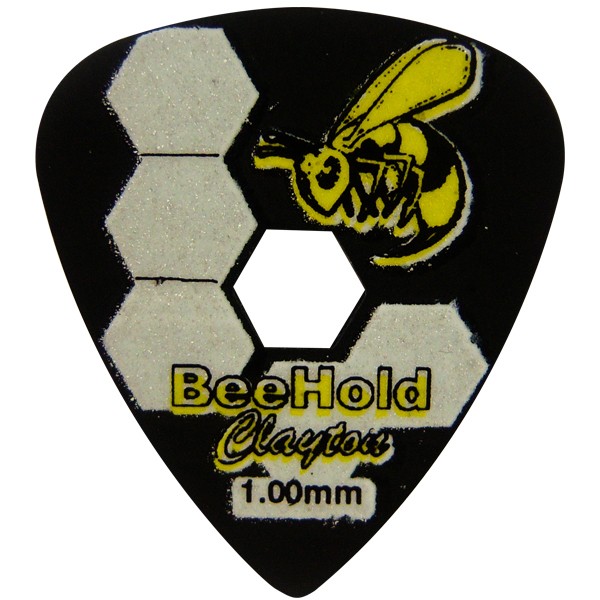 CLAYTON BHS100 - Медиатор - 1.00 mm BEE HOLD стандартный