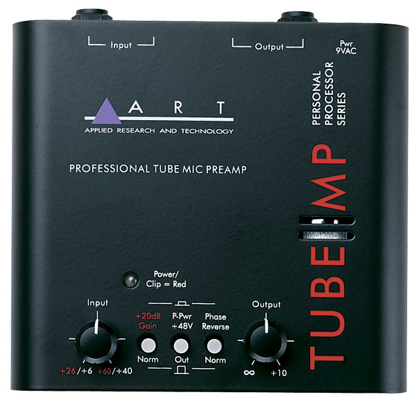 ART TUBE MP  ламповый предусилитель/ Di Box, фантом 48V
