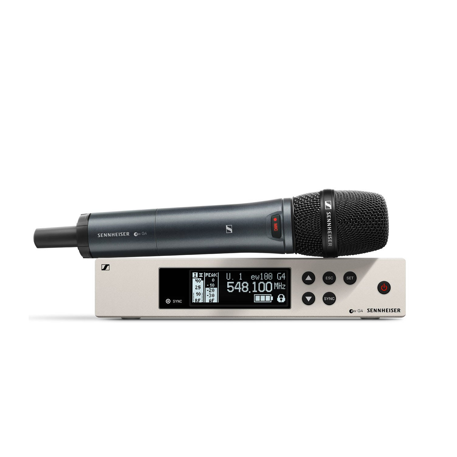 SENNHEISER EW 100 G4-865-S-A - вокальная радиосистема G4 Evolution, UHF (516-558 МГц