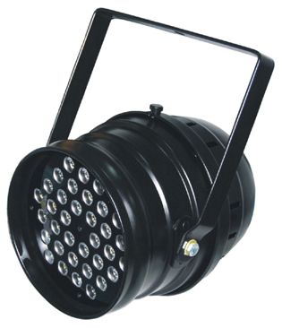 NIGHTSUN SPD022-45 - световой прибор LED PAR, 36x3W, RGB, DMX, диммер, 45 град