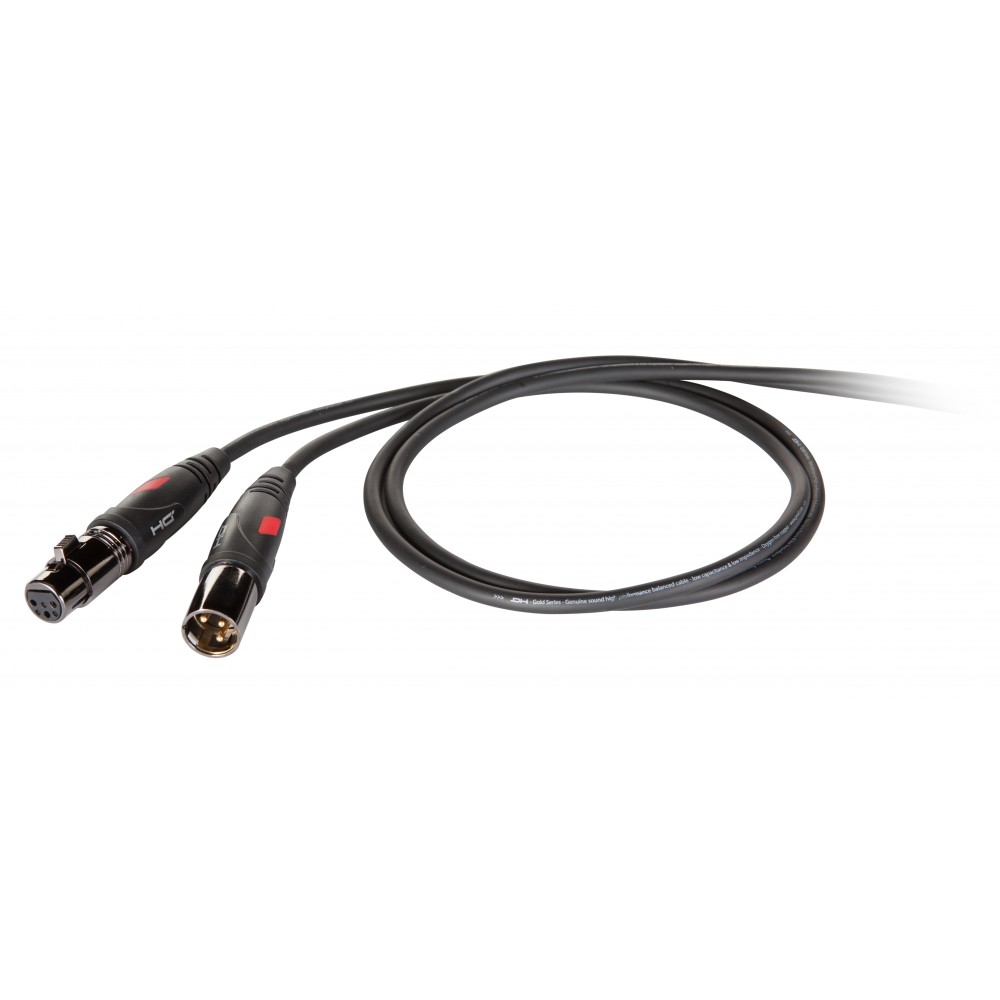 Die HARD DHG240LU2 - Проф. микрофонный кабель, канон XLR <-> XLR, длина - 2м