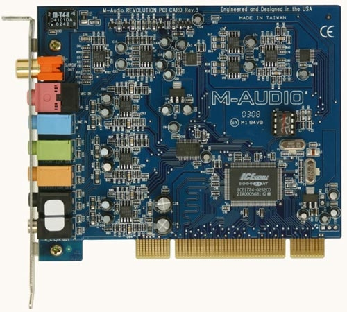 M-Audio Revolution 7.1 - Звуковая карта PCI с проффесиональными возможностями