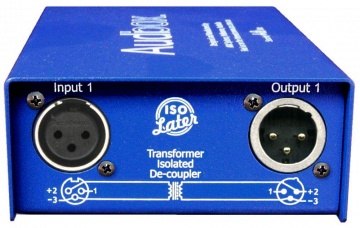 ARX ISOLATER DUO Пассивная двухканальная трансформаторная развязка балансных сигналов, разъемы XLR