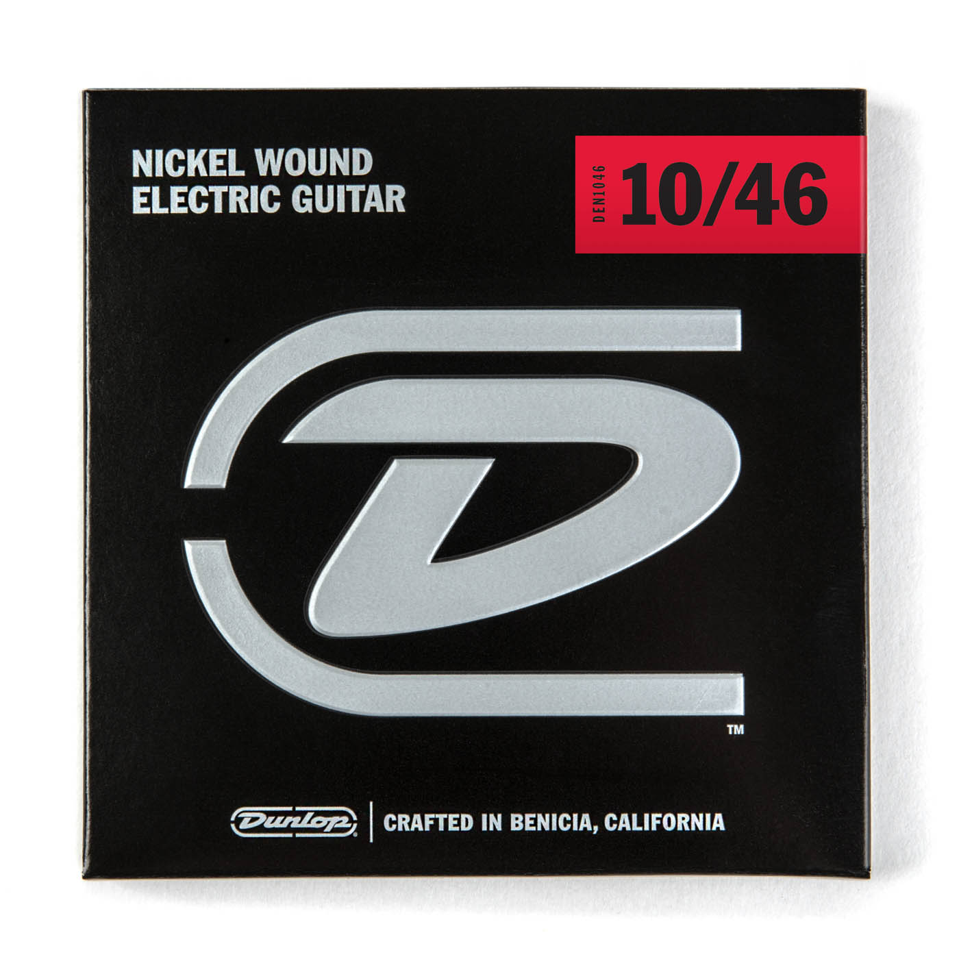 Dunlop DEN1046  струны для электрогитары никель 10-46