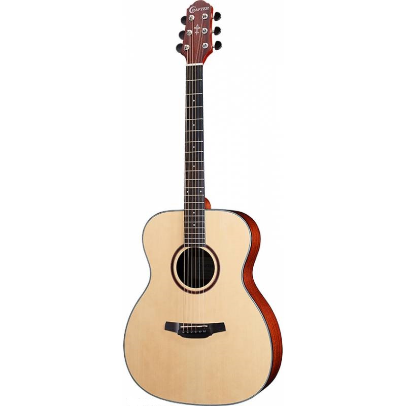CRAFTER HT-250 - акустическая гитара, верхняя дека ель, корпус кр. дерево, цвет натуральный
