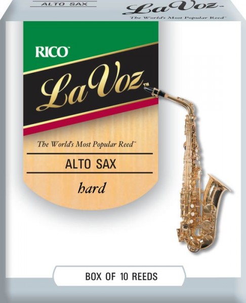 Rico La Voz Трости для саксофона альт, жесткие (Hard), штука
