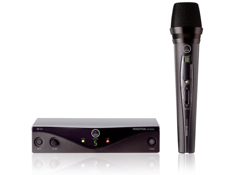 AKG Perception Wireless 45 Vocal Set BD-A (530-560): радиосистема с ручным передатчиком с капсюлем D