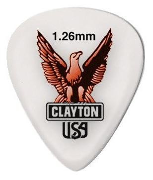 CLAYTON S126 Медиатор 1.26 mm ACETAL polymer стандартный
