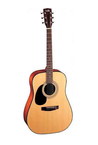 Cort AD810-LH-OP Standard Series Акустическая гитара, леворукая, цвет натуральный, 
