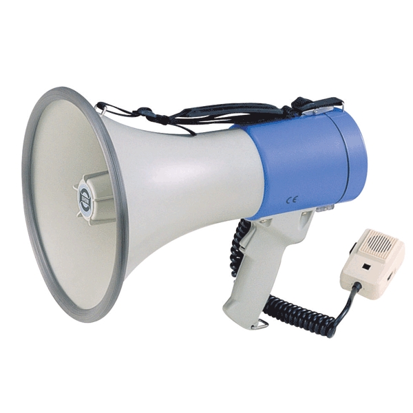 SHOW ER66SD Рупорный ручной громкоговоритель (мегафон) с выносным микрофоном 