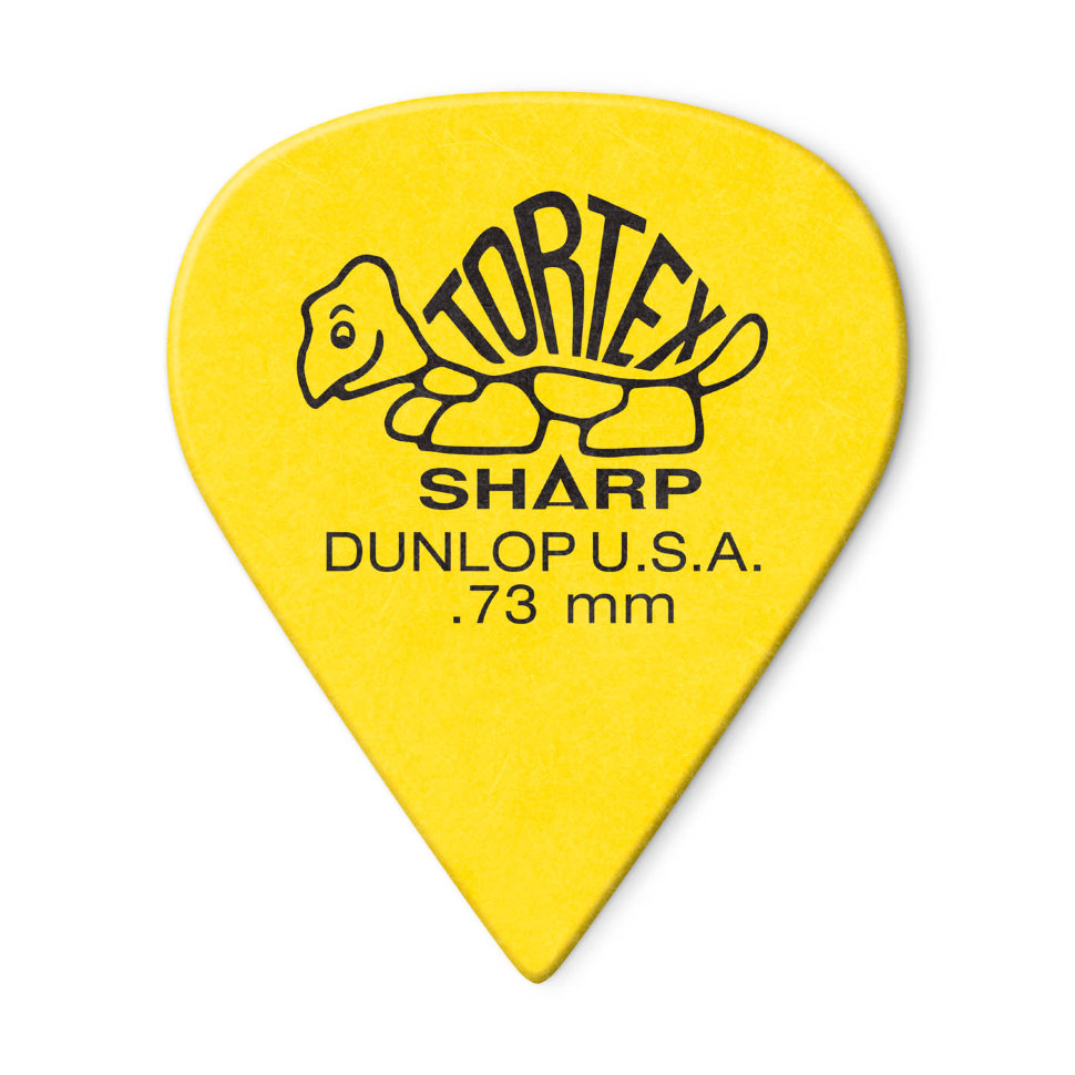 Dunlop 412 73 Tortex Sharp Медиатор, толщина 0,73мм