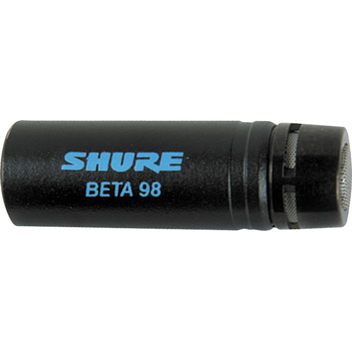 SHURE BETA 98D/S миниатюрный конденсаторный суперкардиоидный инструментальный микрофон с креплением