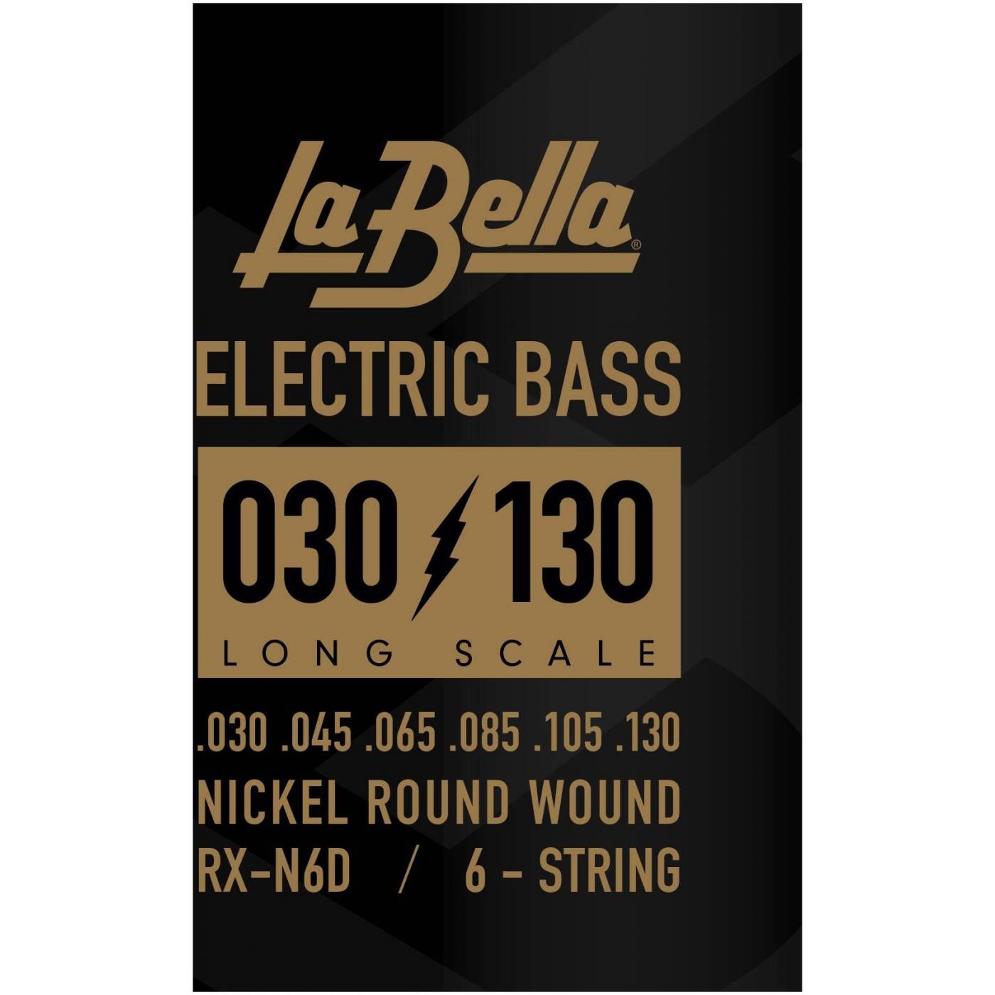 LA BELLA RX-N6D - струны для 6-стр. бас-гитары, никель 