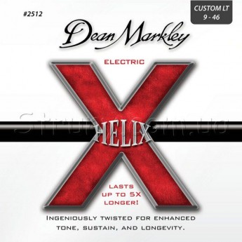 DeanMarkley 2512 - Струны для электрогитары Helix HD Electric CL 009-046
