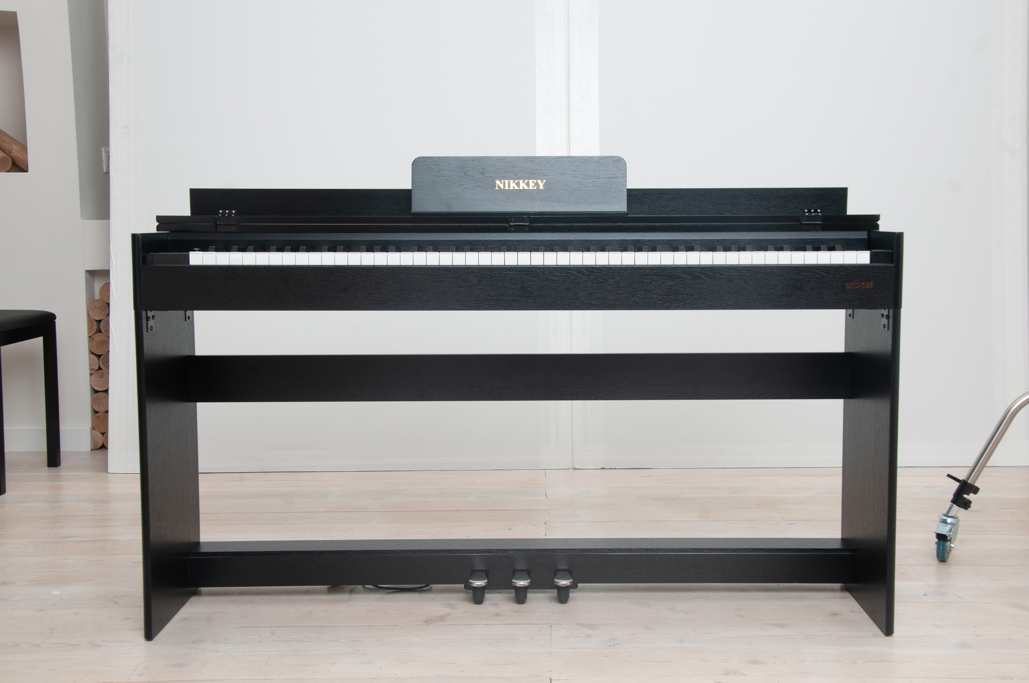NIKKEY SPD-186 BL - Цифровое пианино, чёрное