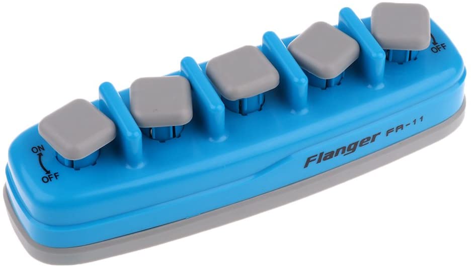 Flanger FA-11-BE Тренажер для начинающих пианистов, голубой
