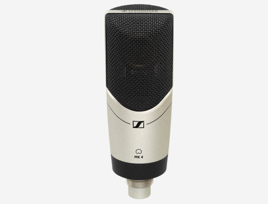 SENNHEISER MK 4 - конденсаторный микрофон для записи различных источников звука, диафрагма 25,4 мм,